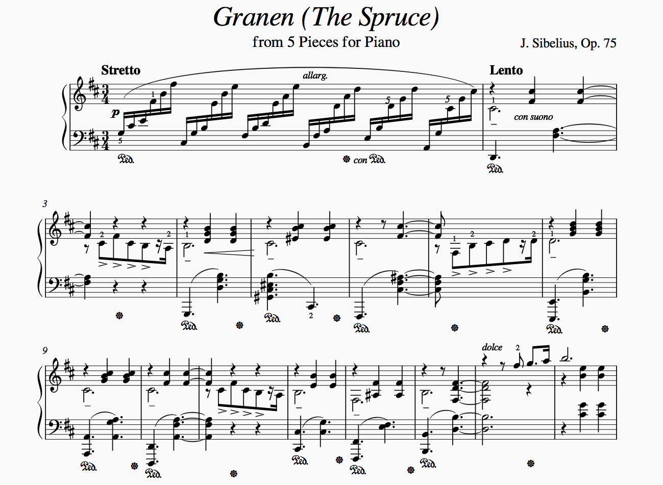 Complex piano sheet music in MuseScore